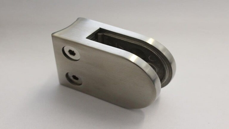 Stainless Steel Glass Clamp 
