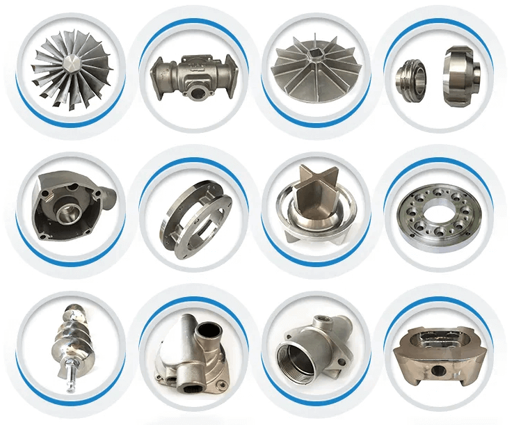 pump parts investment casting